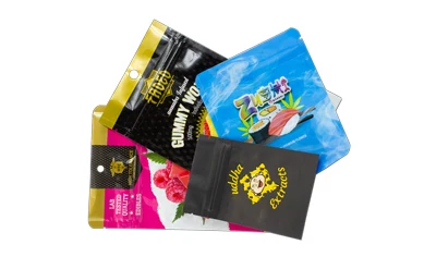 Mylar Foil Bags, Zippered Pill Bags Reusable Pill Pouch Bags Self Sealing Medicine Storage Pouch