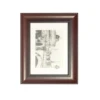 deep shadow double sided thick tabletop photo frame picture