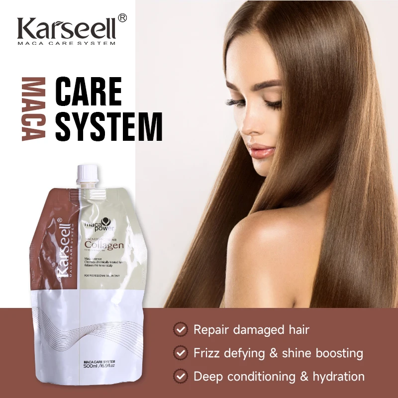 Karseell Professional Keratin Hair Mask Salon Use Maca Powder Hair Mask