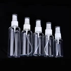 60 ミリリットル 100 ミリリットル 200 ミリリットル 500 ミリリットル pet 空の白と透明なプラスチックのスプレーボトル微細ミスト噴霧器ポンプ