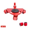 Mover Skate 360 Degree Rotating Cargo Trolley CRP-3T-RW