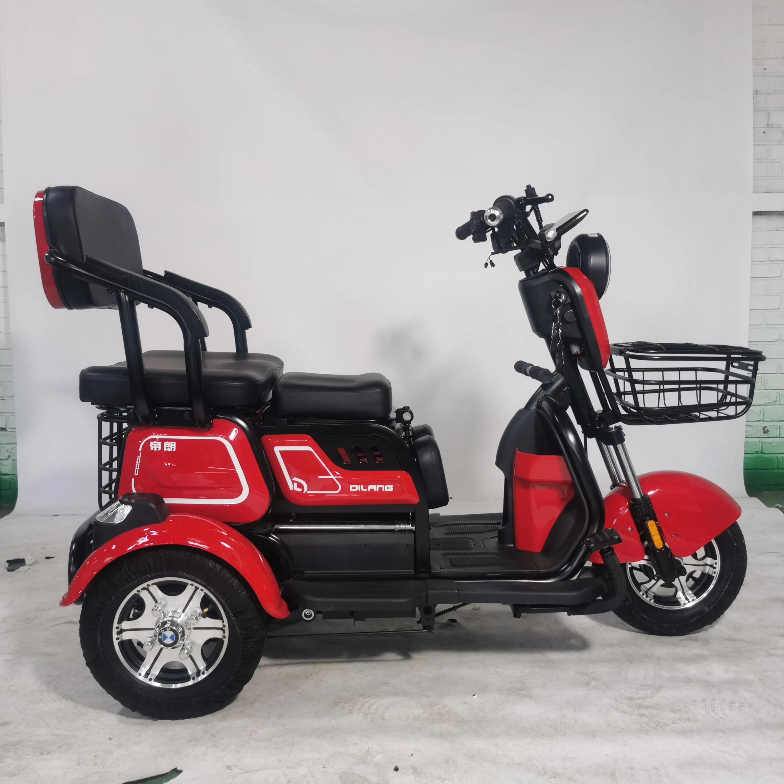 600w 800w Disability Vehicle Tuktuk E Tricycle E Bike 3 Wheel Vehicles