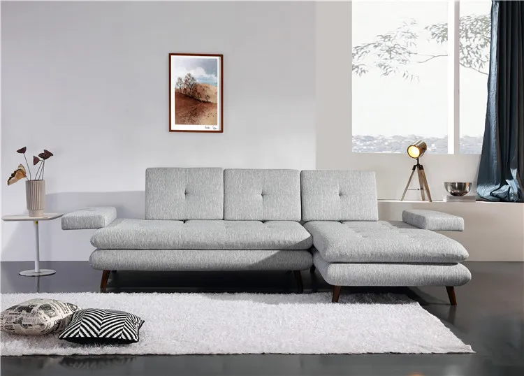 Factory Price Luxury Modern Living Room Sectional Fabric Sofa A893#