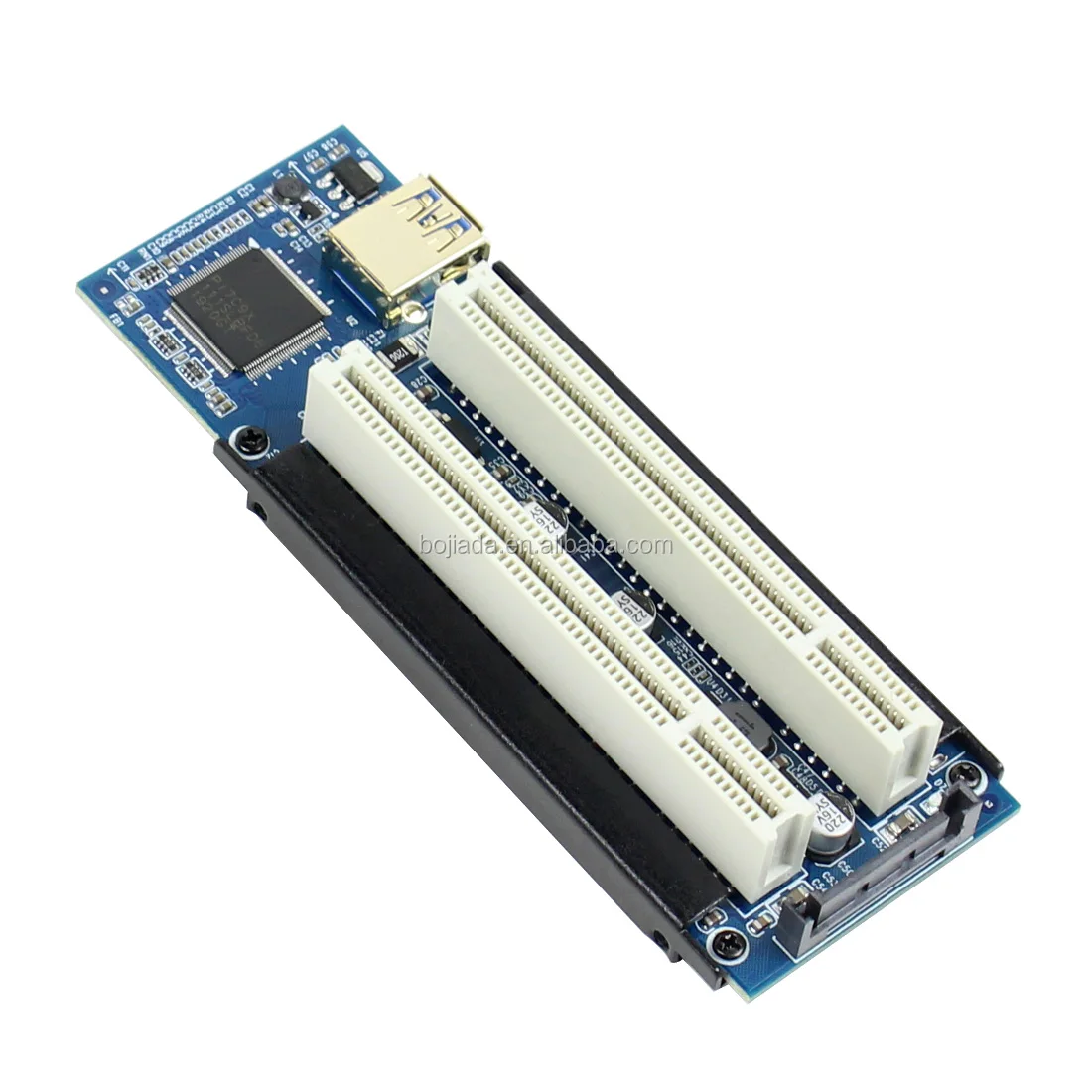 the pci-e x1 to dual pci bus adapter was designed to convert th