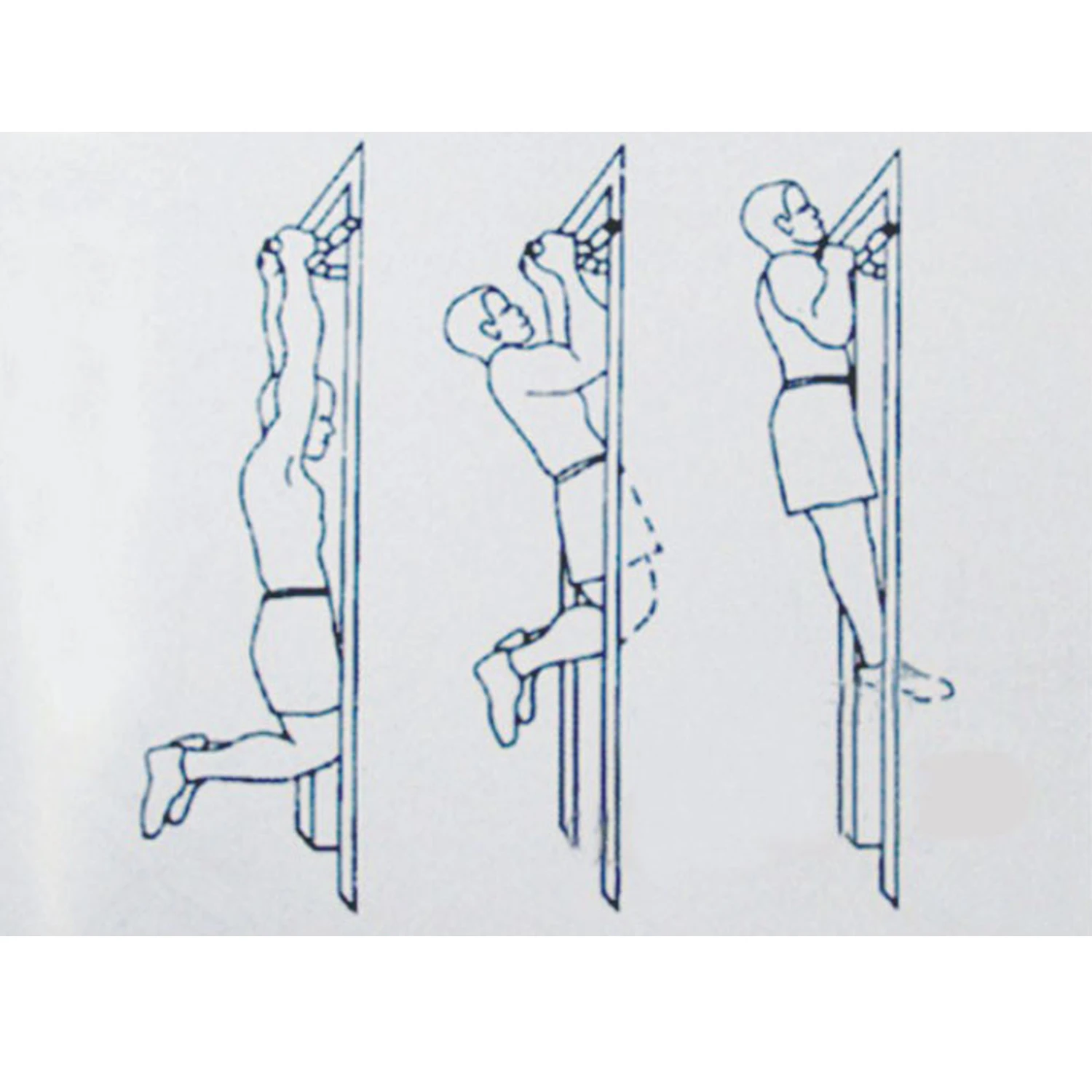 220lb Doorway Pull Up Bar Strength Training Fitness Sit Ups And Dips