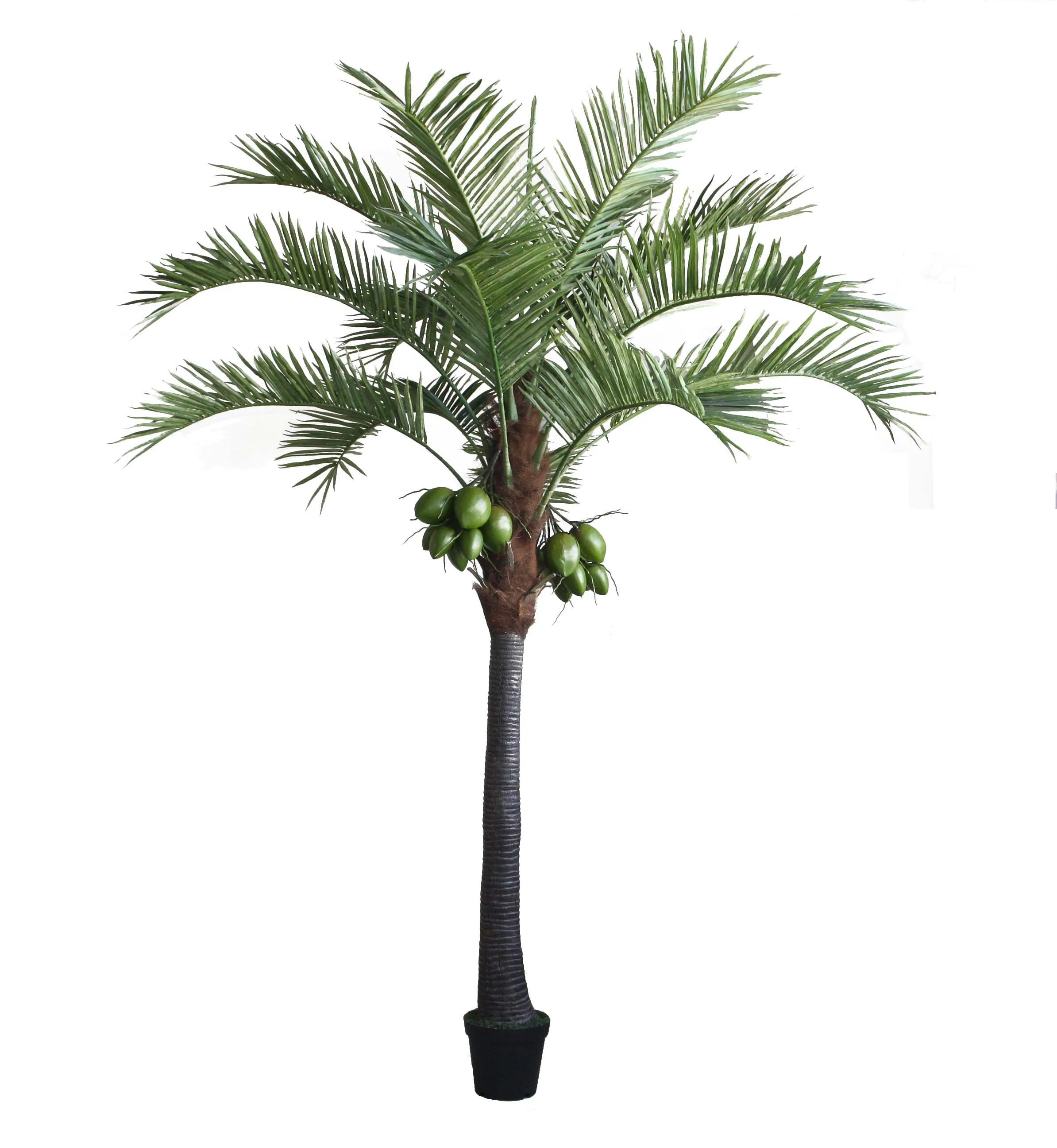 Outdoor Large Plastic Fake Coconut Palm Tree Make Artificial Palm Trees ...