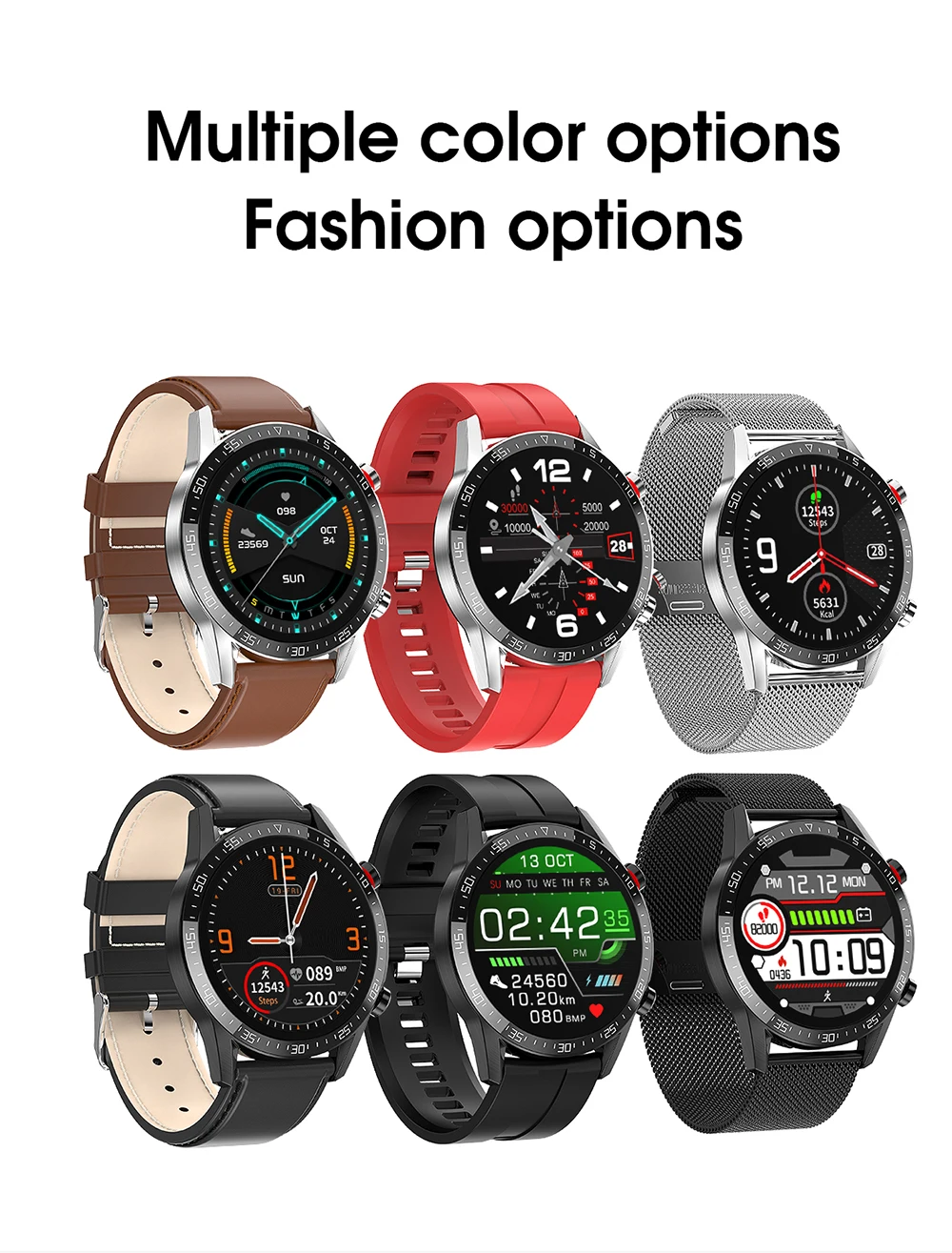 l13 smartwatch ecg men wristwatch reloj lnteligente ip68