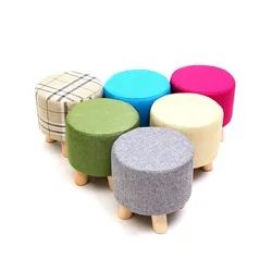 knit pouf ottoman
