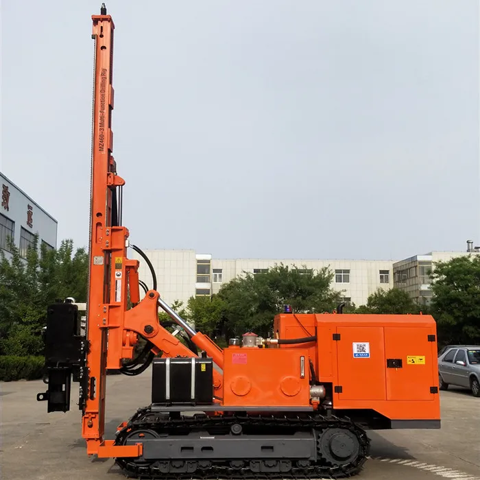 Mz460y 3 Hydraulic Solar Pile Pole Drilling Driver Machine Buy Mz460y