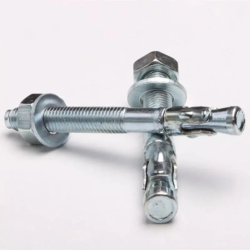 M14 Color Zinc Plated Wedge Anchor With Nuts And Washers Buy Color