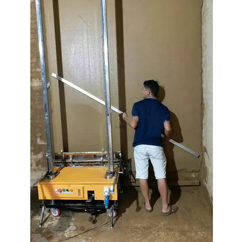Automatic Electronic Concrete Rendering wall plaster spraying machine / automatic wall plastering machine price