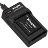 KingMa NB-11LH 600mAh battery and single Fast Charger for Canon IXUS 180/240/245/265/175 Camera