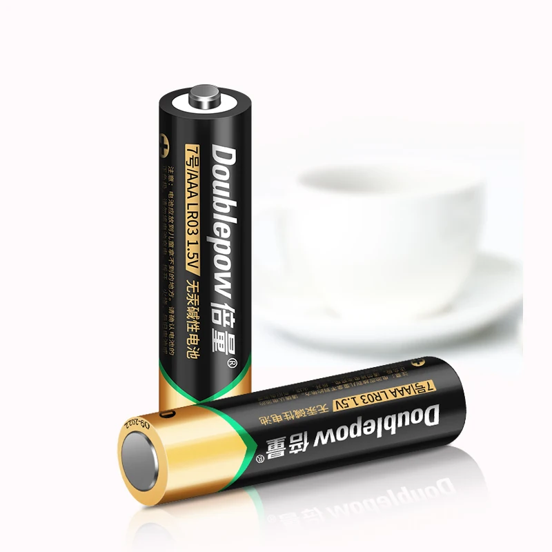 Long Shelf Life Primary Dry Cell 1.5v Aaa Lr03 Am4 Alkaline Battery For