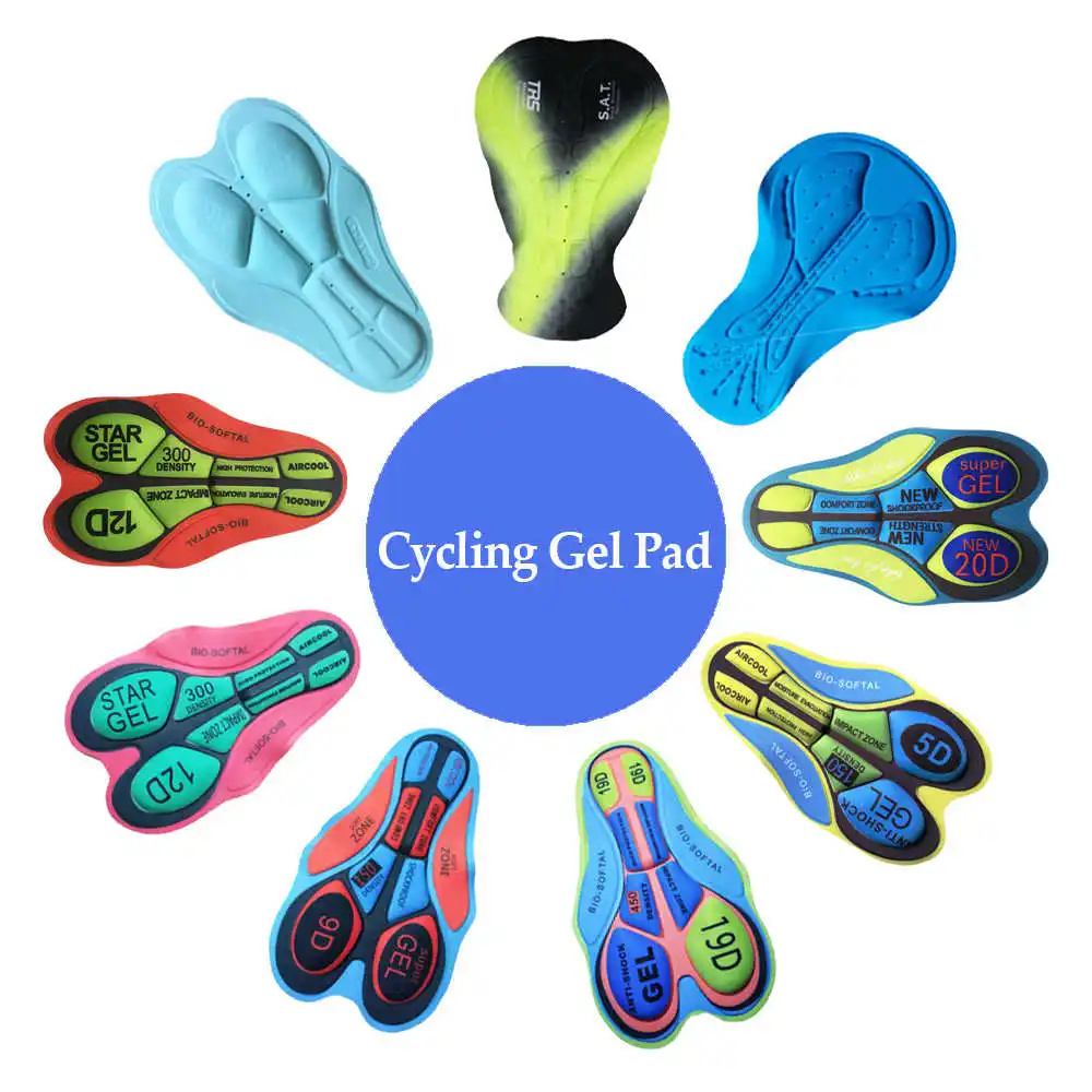 Wholesale Mtb Riding Clothing Cushion Cycling Gel Pad 5d 12d 19d 20d ...