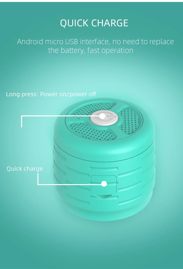 Custom Logo Outdoor Portable Smart Music Audio Safety Wireless Speaker Cup - ANKUX.COM