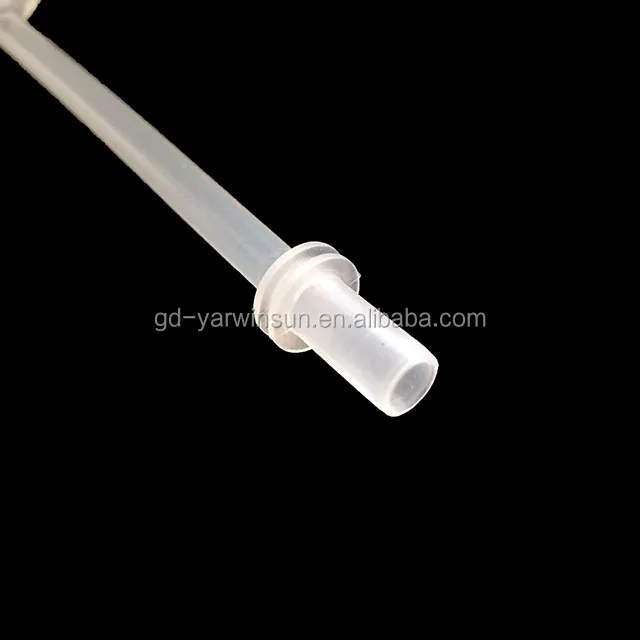 High Transparency Silicone Shaped  Medical Fitting Pipe