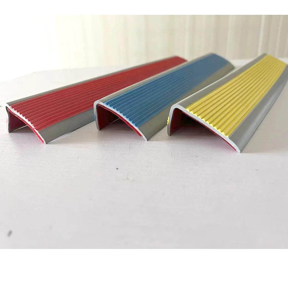 Flexible Pvc Stair Nosing Non Slip Rubber Angle Step Edge Bullnose Buy Flexible Pvc Stair