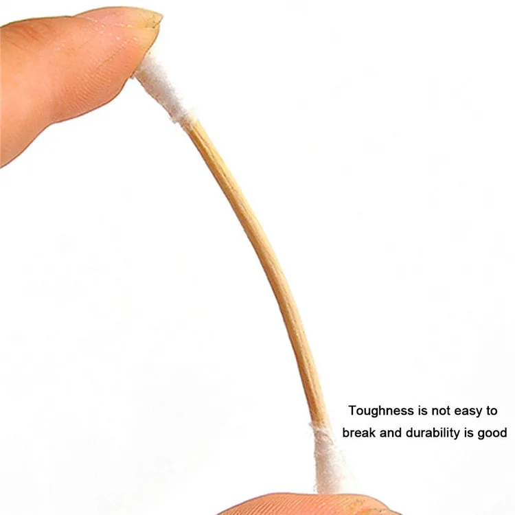 100pcs/box Double Headed Cotton Ear Buds Stick Biodegradable Eco