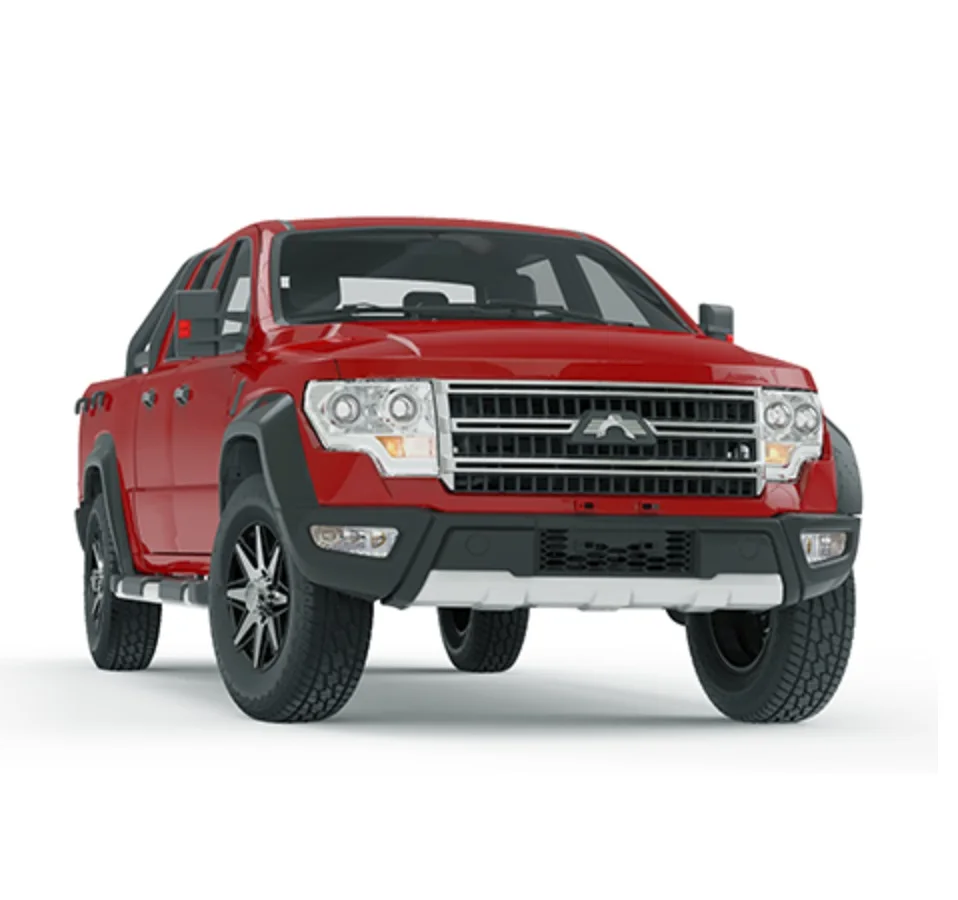 Left Hand Drive Flagship Style Pickup Truck 4x4 With Gasoline Engine ...