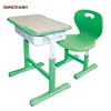 ABS single school desk and chair for primiary school