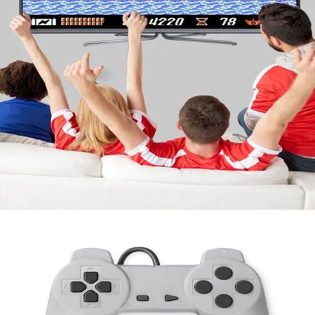
New classic 8-bit PS1 mini game console Cross-border explosive classic retro game console TV game console 