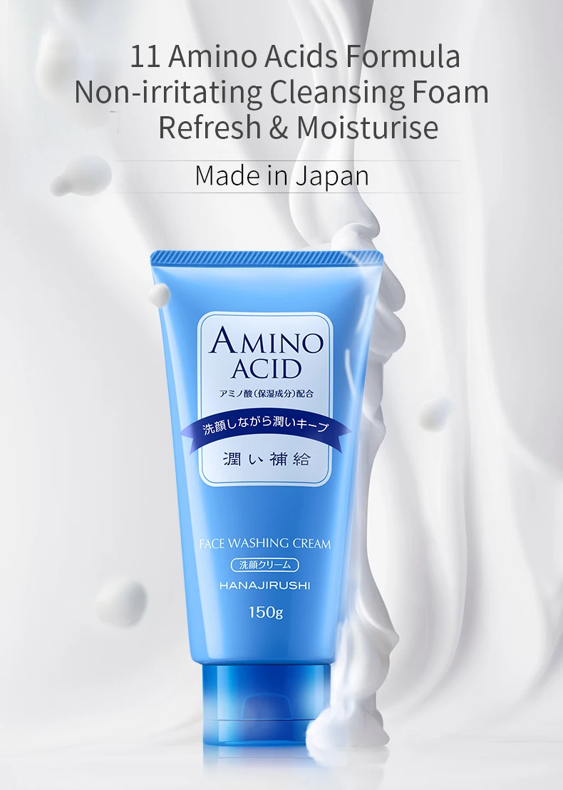 deep cleansing moisturizing aqua amino face wash f