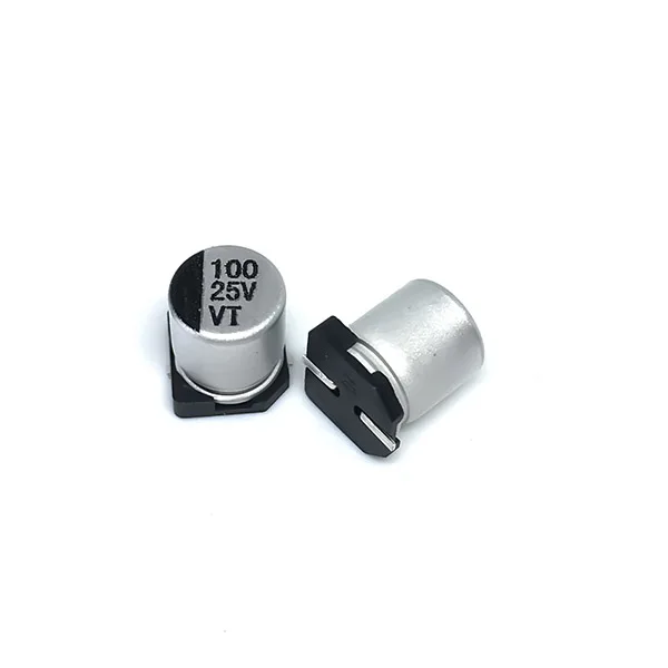 Zhusheng Smd Aluminum Electrolytic Capacitor Smd 16v 25v 35v 100uf Smd