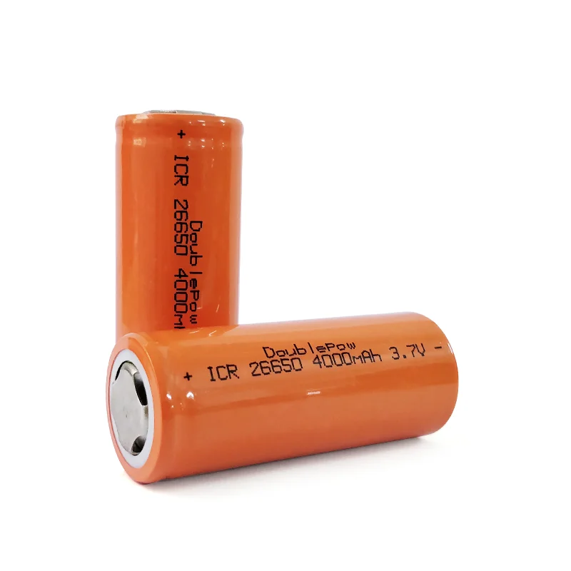 High Capacity 4000mah 3.7v Icr 26650 Lithium Li Ion ...