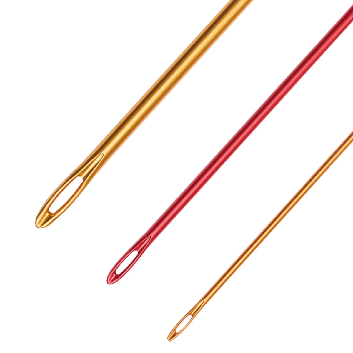 Aluminium Crochet Hooks Knitting Sewing Needle With Hole Eye Hand