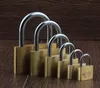 Top High Security 20mm/25mm/30mm/40mm/50mm/60mm Solid Brass Copper Pad lock With Standard Lock Master Key brass padlock