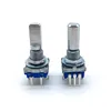 Rotary encoder code switch EC11 audio digital with push button switch 20 Position 5Pin handle length 20mm Half Shaft