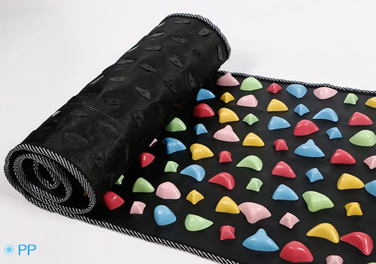 Reflexology Rubber Ball Feet Massage Stool Acupressure Foot Mat