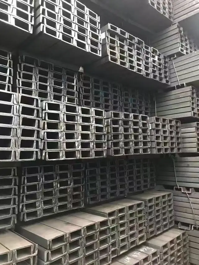 S355JR Galvanized After Rolling Channel Structural Steel for Cutting Sheets Bending and Welding for Construction Applications factory