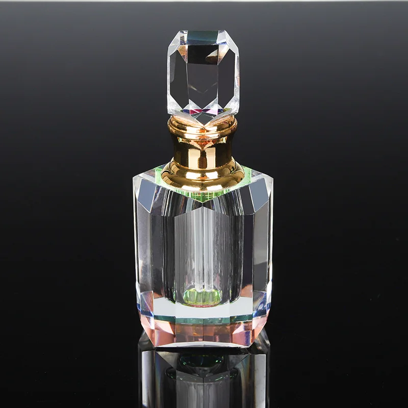 Customized Logo Agarwood Crystal Perfume Bottle New Style with Laser Engraving Polished Angel Theme for Souvenir Gift Home Decor supplier