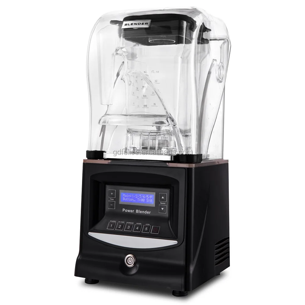 Professional Builtin Countertop Or Tabletop Bar Blender With Sound