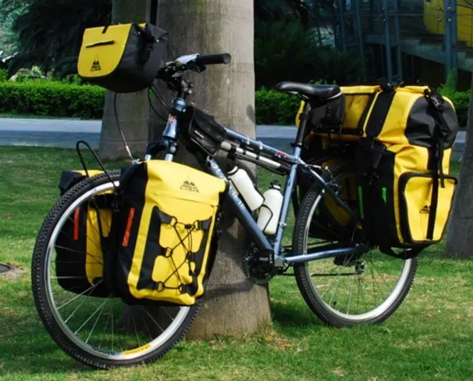 bike camping bags