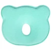 Amiami free sample blue baby pillow flat head memory foam best sell Organic Cotton Protection Flat Head Baby Pillow china