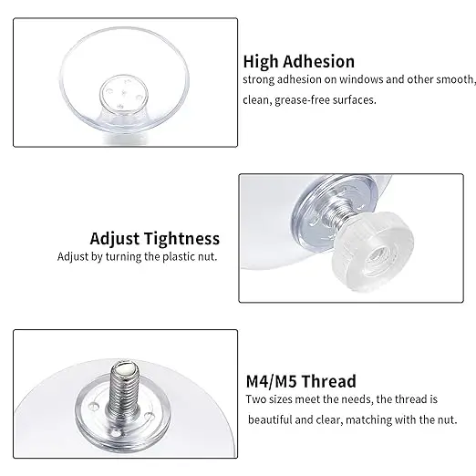 Suction Cup Holder With High Suction Power Pvc Rubber Suction Cup Pad