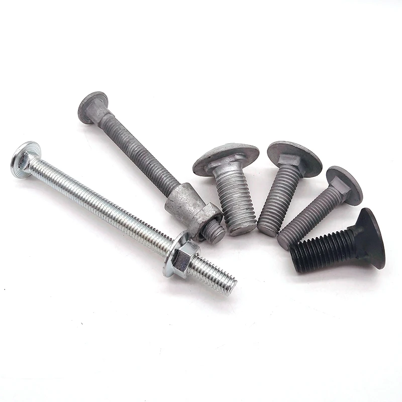 Stainless Steel Square Hole Extra Large Head Carriage Bolt Washer Zinc