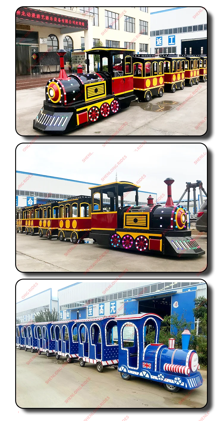 Shenlong Manufacturer Amusement Park Trackless Train for children1.png