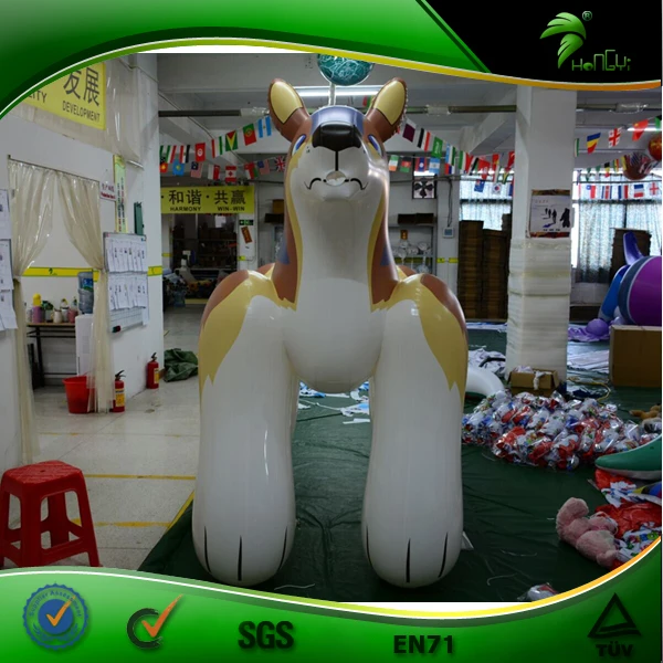 10mmpvc Giant Inflatable Fenris Wolf