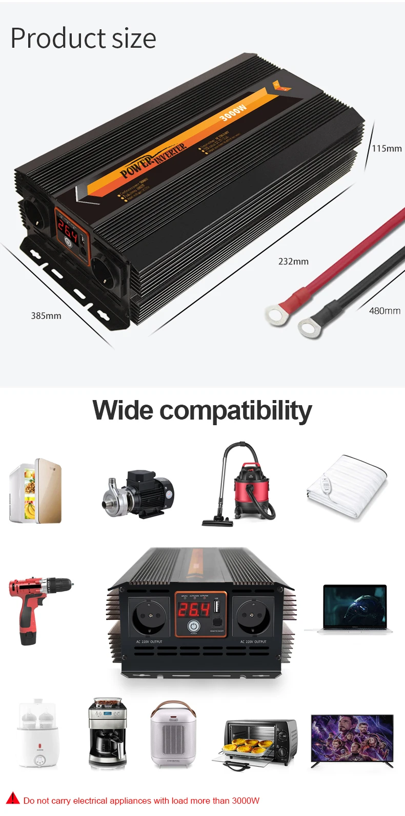 ebay solar power converter