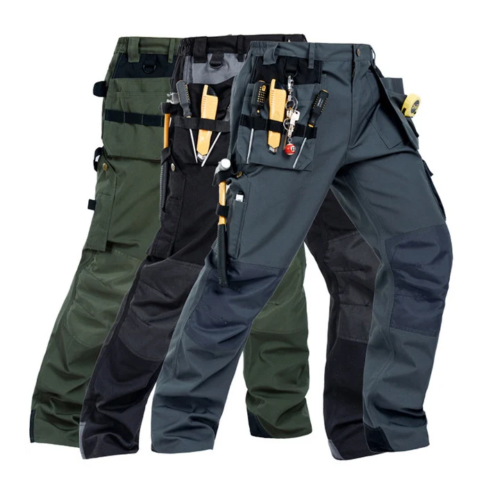 Men's Safety Cargo Pants Six Pocket For Engineer And Mining Working