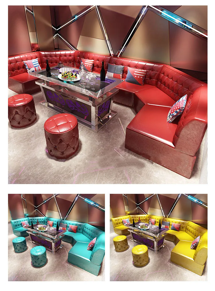 Luxury French Style Living Room Furniture Solid Wood Sofa Set Gold Leaf