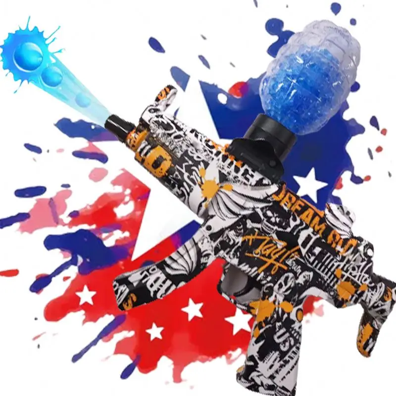 Wholesale Spoautomatic Gel Ball Gun Splatter Graffiti Blaster For Outdoor Activities Shooting