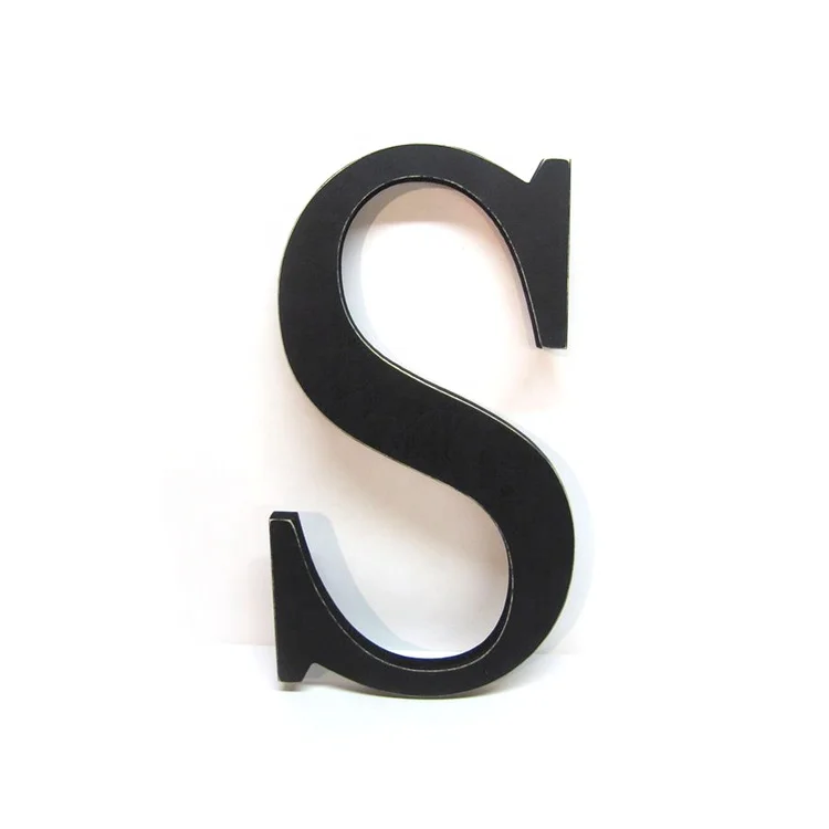 
Single alphabet imitated wood stainless steel front lit sign boards for restaurant 