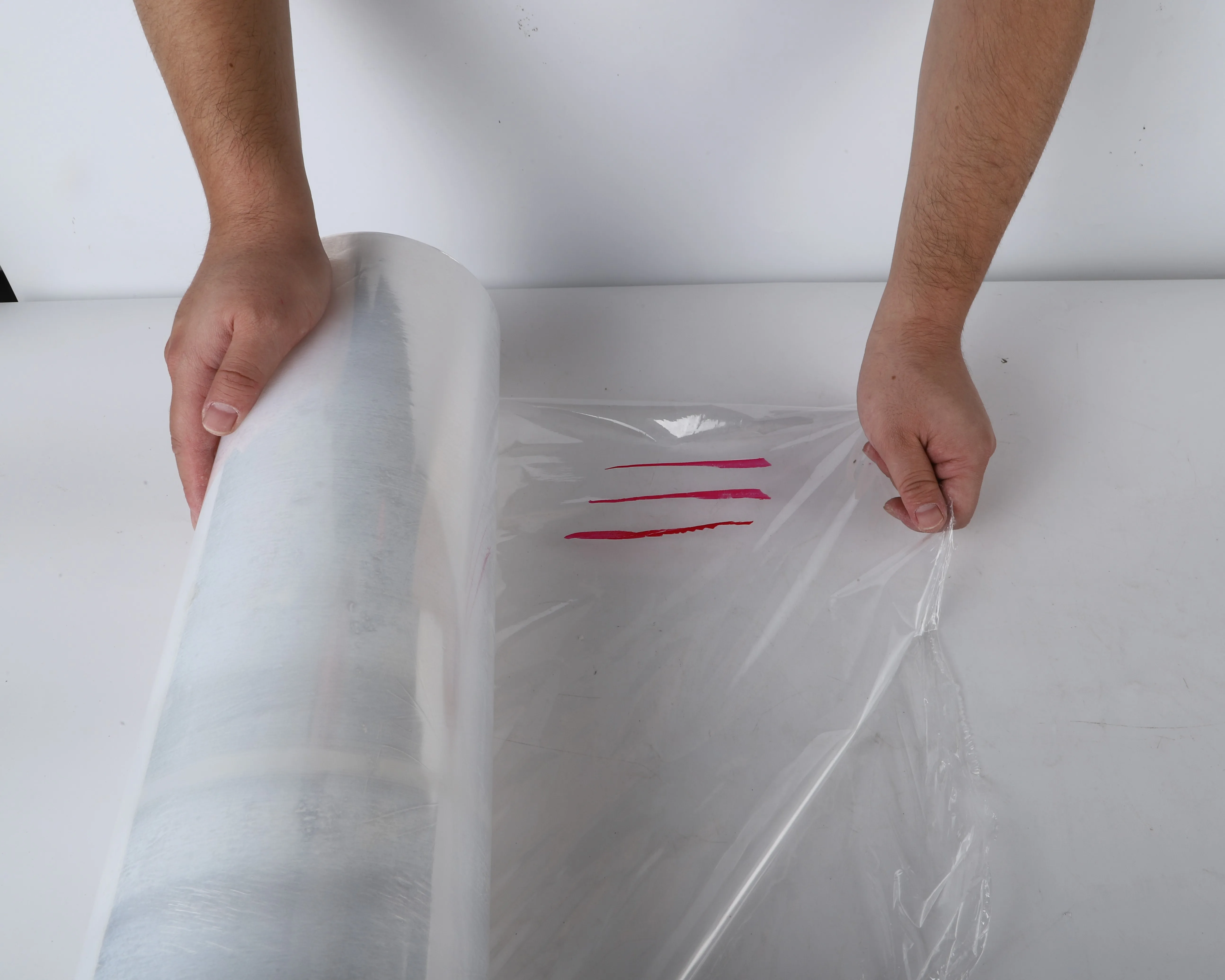 High Tensile  extended core Stretch Wrapping Film for manual