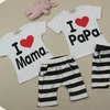 Need to customize the new summer style for boys and girls. I love mom and dad's short-sleeved household clothes
