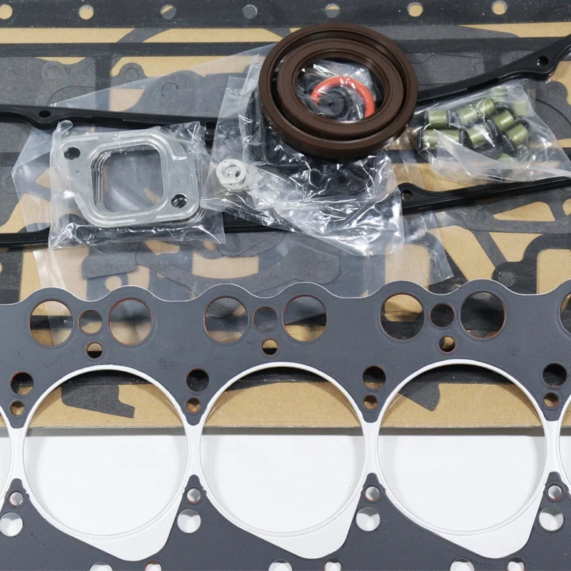 Excavator Td42 Engine Complete Cylinder Head Gasket For Nissan Patrol