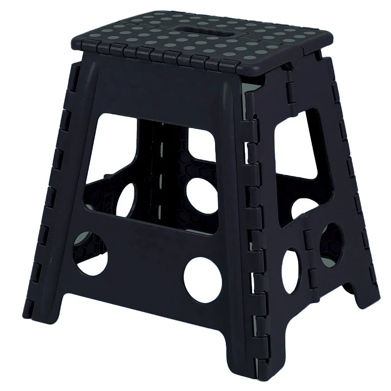 Plastic Folding Kitchen Step Stool Non Slip Foldable Step Stool For